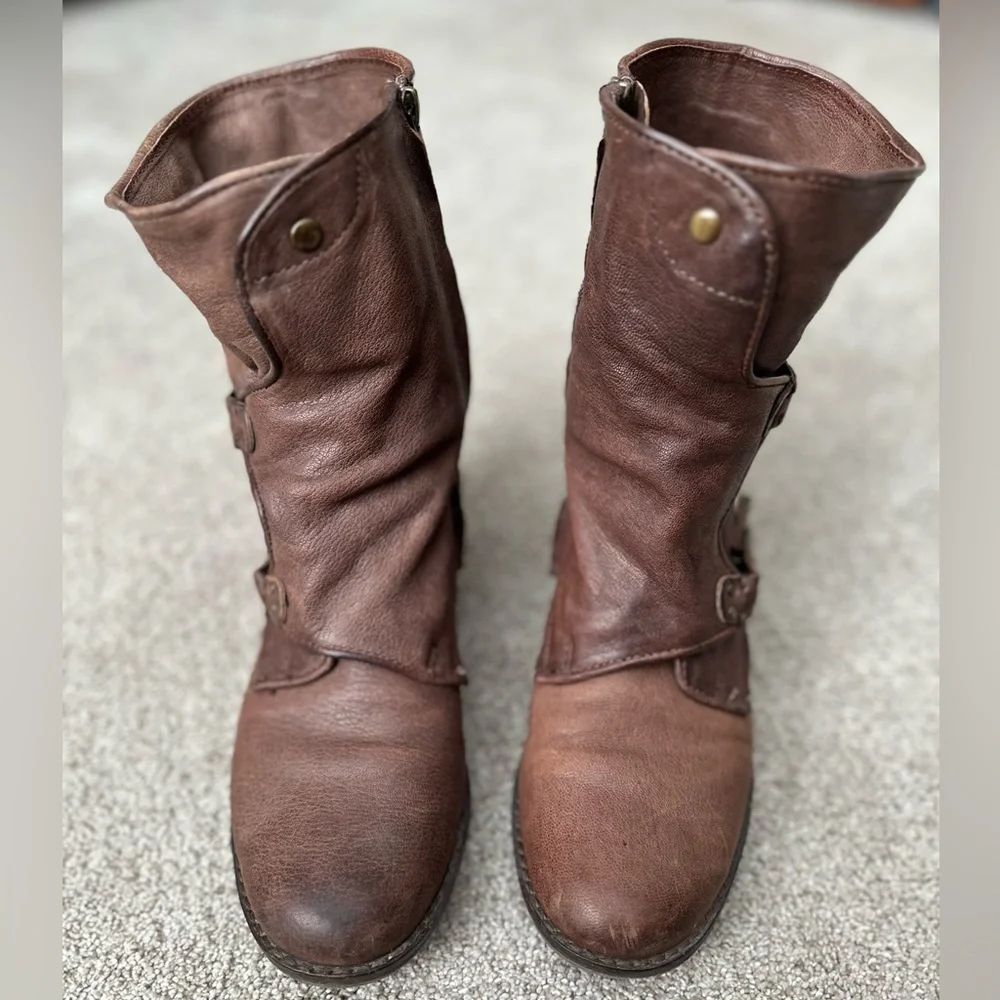 Sam Edelman Ridge Leather Ankle Boots - Picture 3 of 13